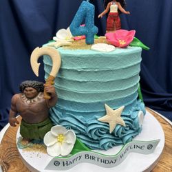 The Secret Baker - Moana Cake