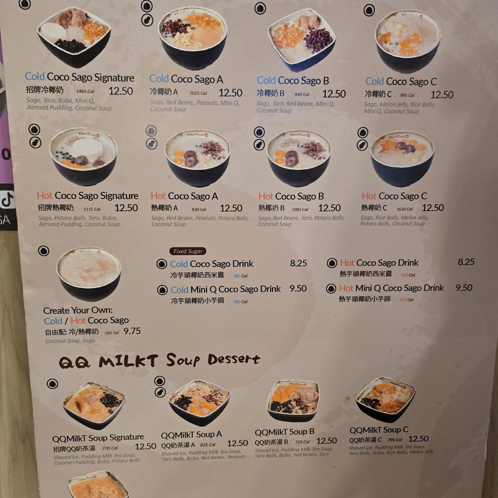 Meet Fresh - menu - Desserts Near Me - Bayside, New York Meet Fresh - menu - Desserts Near Me - Bayside, New York