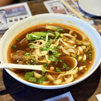 The Barn Skewers Noodles - Beef noodles with knife cut noodles - Chinese Near Me - Arcadia, California