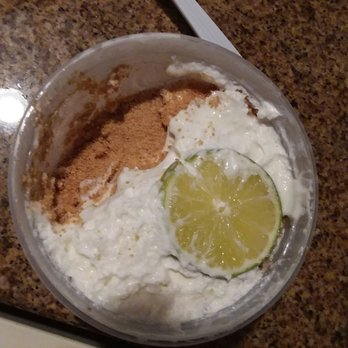 Marina Grille - This is our to go desert. Key Lime Truffle. Horrible. Only graham cracker crumbs with whip cream. - Seafood Near Me - Belmar, New Jersey Marina Grille - This is our to go desert. Key Lime Truffle. Horrible. Only graham cracker crumbs with whip cream. - Seafood Near Me - Belmar, New Jersey