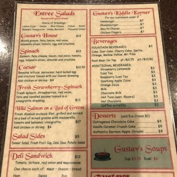 Gustav's - German Near Me - Leavenworth, Washington Gustav's - German Near Me - Leavenworth, Washington