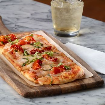 The Bistro - Margarita Flatbread - Bars Near Me - Grand Rapids, Michigan