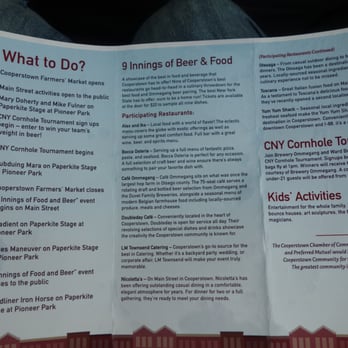 Cooperstown Field Day - Field Day Brochure - inside - Festivals Near Me - Cooperstown, New York Cooperstown Field Day - Field Day Brochure - inside - Festivals Near Me - Cooperstown, New York