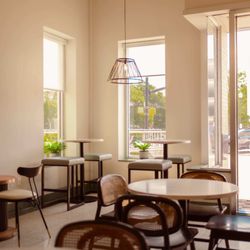 Reckon Coffee Bar at Hotel Forty Five is the downtown spot for coffee, sandwiches, smoothies, and treats for grab-n-go or taking time to din