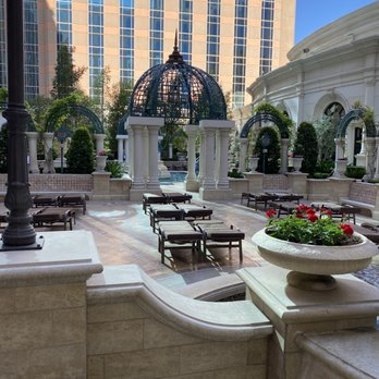 Bouchon - Outside dining view from Bouchon - French Near Me - Las Vegas, Nevada