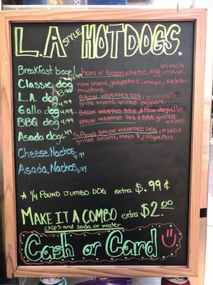 Menu photo 8 LA Style Hotdogs Orange, CA Menu photo 8 LA Style Hotdogs Orange, CA