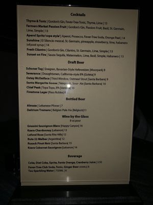 Menu photo 6 Mezza Thyme Santa Barbara, CA