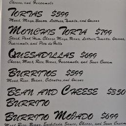Menu Menu