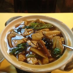 China Town - Veggie in hot pot. It was good.