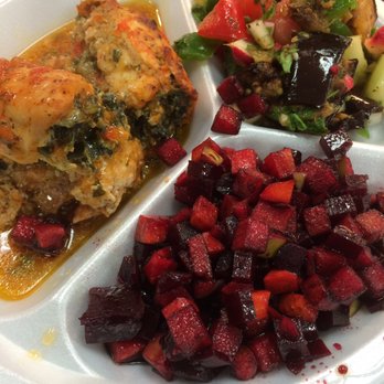 Daily Bread - Chix and Spinach = my fav dish and not always there so go often! The beets... yes a daily fav too! And grilled veggies. Delic!!!!! - Mediterranean Near Me - Miami, Florida Daily Bread - Chix and Spinach = my fav dish and not always there so go often! The beets... yes a daily fav too! And grilled veggies. Delic!!!!! - Mediterranean Near Me - Miami, Florida