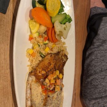 Harborside Restaurant - Barramundi (catch of the day) - American Near Me - Newport Beach, California