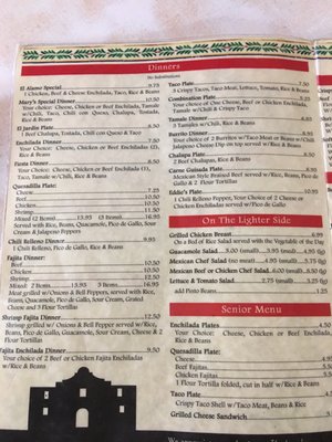 Menu photo 7 El Alamo Cafe Hearne, TX