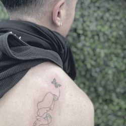 Upper Back Tattoo