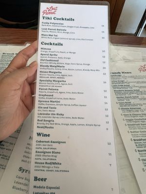 Menu photo 4 Lost Parrot Cafe South Pasadena, CA Menu photo 4 Lost Parrot Cafe South Pasadena, CA