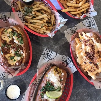 Dirt Dog Downey - Dirty chili dog, Elote Dog, Patty Melt Dog, Dirty Fries, Garlic Fries - Hot Dogs Near Me - Downey, California Dirt Dog Downey - Dirty chili dog, Elote Dog, Patty Melt Dog, Dirty Fries, Garlic Fries - Hot Dogs Near Me - Downey, California