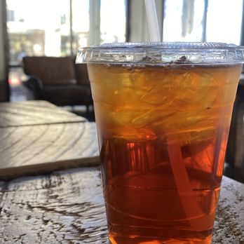 Pause Coffee House - Summer Peach iced tea - Coffee & Tea Near Me - Rocklin, California