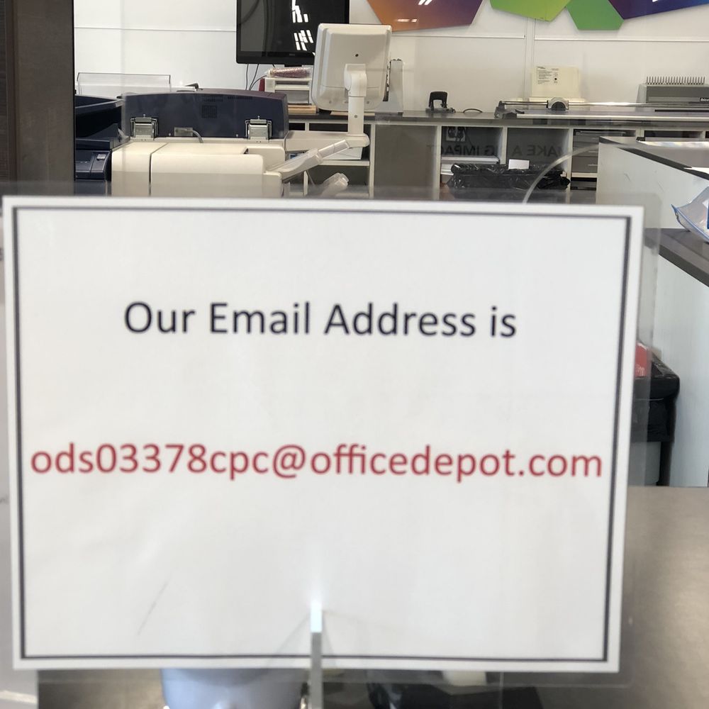 Office Depot - Print Department Email Address - Office Equipment Near Me - Jacksonville Beach, Florida Office Depot - Print Department Email Address - Office Equipment Near Me - Jacksonville Beach, Florida