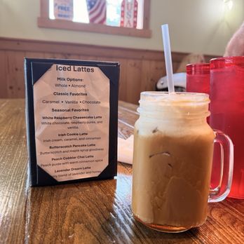 Charlotte’s Cafe - Lavender Dream latte - so yummy! - Breakfast & Brunch Near Me - Berkeley Springs, West Virginia Charlotte’s Cafe - Lavender Dream latte - so yummy! - Breakfast & Brunch Near Me - Berkeley Springs, West Virginia