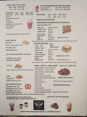 Menu photo 2 Wings Java Junkie Van Horn, TX Menu photo 2 Wings Java Junkie Van Horn, TX
