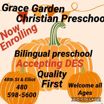 Grace Garden Christian Preschool - Now Enrolling - Child Care & Day Care Near Me - Phoenix, Arizona Grace Garden Christian Preschool - Now Enrolling - Child Care & Day Care Near Me - Phoenix, Arizona