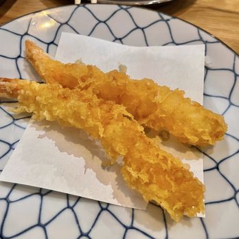 Hoshi Sushi - tempura combination appetizer (shrimp served separately for allergies) - Japanese Near Me - Naperville, Illinois