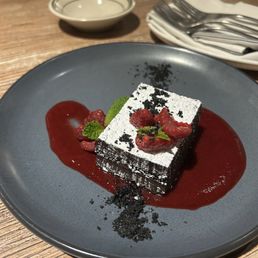 Miso Chocolate Torte