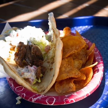Tamu Tamu Refreshments - spiced beef pita and homeade kettle chips - Desserts Near Me - Lake Buena Vista, Florida Tamu Tamu Refreshments - spiced beef pita and homeade kettle chips - Desserts Near Me - Lake Buena Vista, Florida