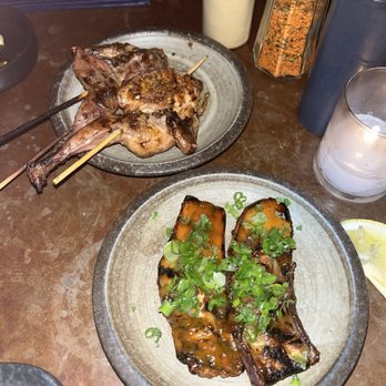 Double Knot - yakitori chicken, miso eggplant - Sushi Bars Near Me - Philadelphia, Pennsylvania Double Knot - yakitori chicken, miso eggplant - Sushi Bars Near Me - Philadelphia, Pennsylvania