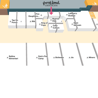 French Broad Chocolate at Ponce City Market by null