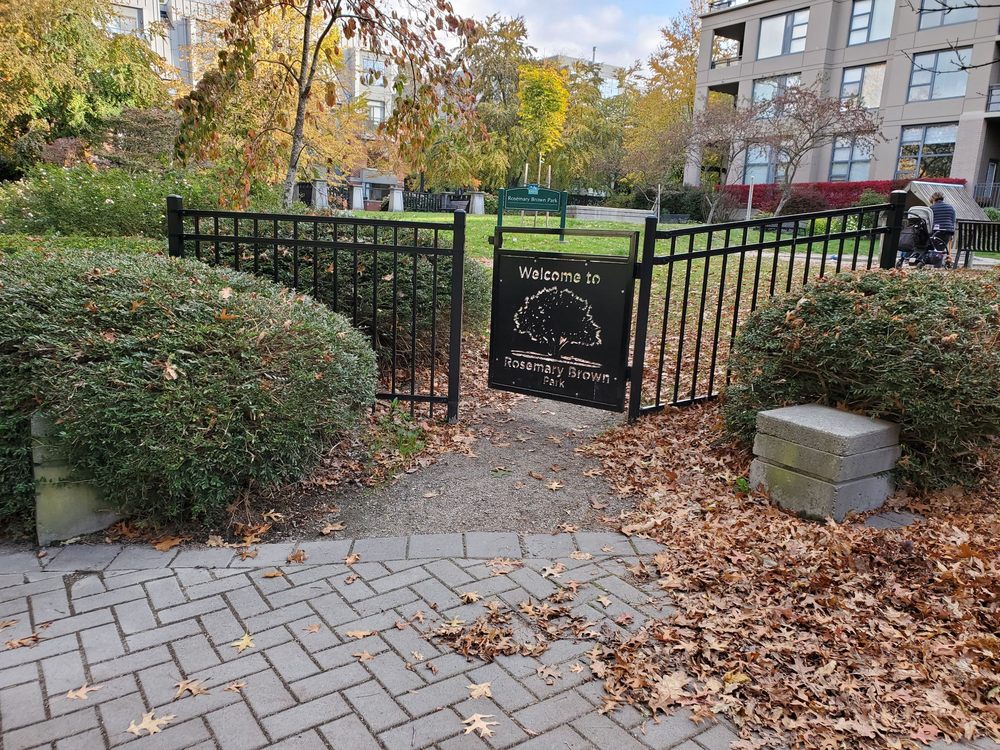 ROSEMARY BROWN PARK Vine Street, Vancouver, British Columbia, Canada