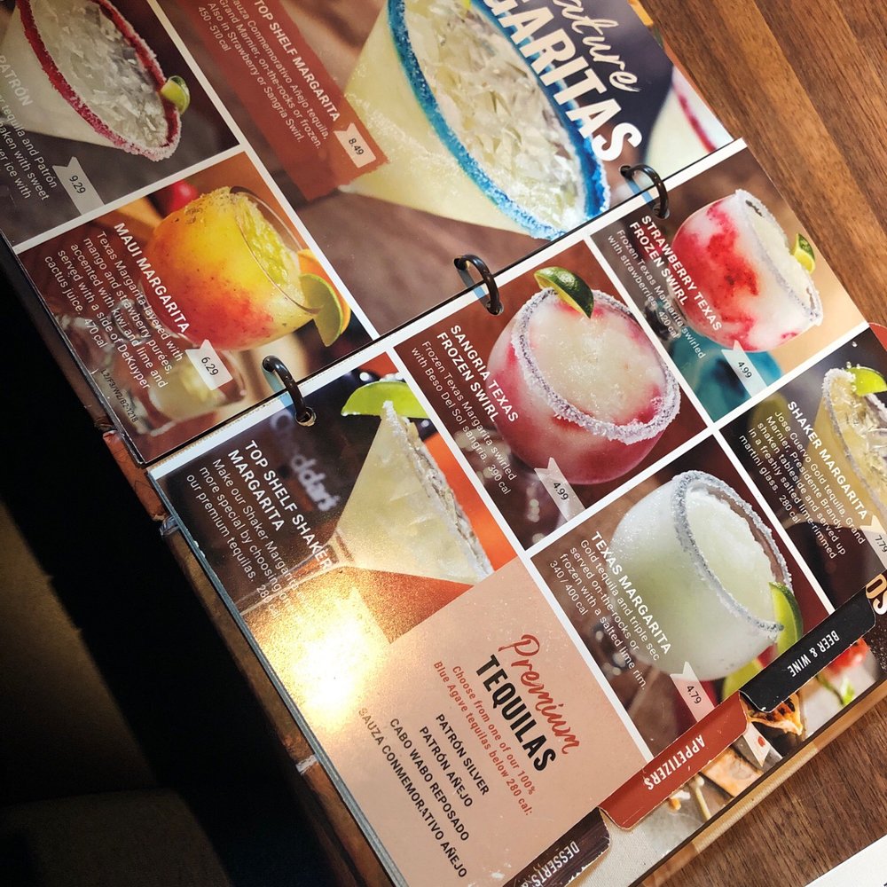 Cheddar's Scratch Kitchen - Margarita menu - Comfort Food Near Me - Omaha, Nebraska