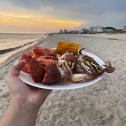 Lartigue’s Fresh Seafood Market - Blue crab, marinated shrimp