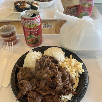 HoAloha Hawaiian BBQ - Beef plate - Hawaiian Near Me - Pomona, California HoAloha Hawaiian BBQ - Beef plate - Hawaiian Near Me - Pomona, California