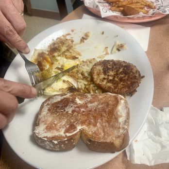 Cactus Bloom Cocina - American breakfast plate was delish. Eggs cooked perfectly - Tex-Mex Near Me - Seguin, Texas
