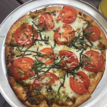 Down the Street - Margarita pizza. - Sports Bars Near Me - Houston, Texas Down the Street - Margarita pizza. - Sports Bars Near Me - Houston, Texas