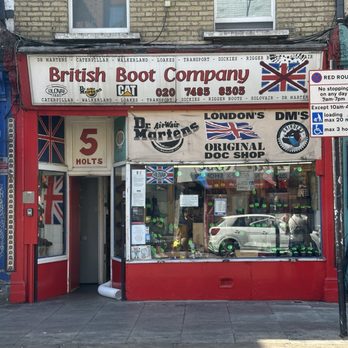 British Boot Company - Shoe Stores Near Me - London, XGL