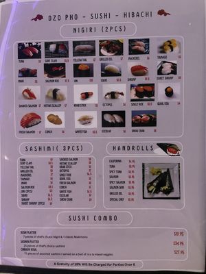 Menu photo 7 Dzo Pho Sushi Hibachi Kenneth City, FL Menu photo 7 Dzo Pho Sushi Hibachi Kenneth City, FL