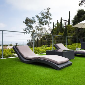 Cocoturf - Artificial turf pool side - Artificial Turf Near Me - Los Angeles. CA, California