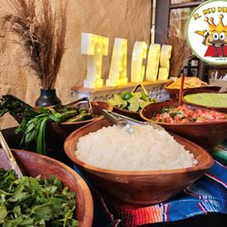 El Rey Del Taco Catering - Taco bar