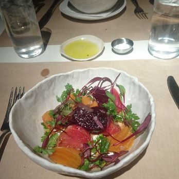 ABC Kitchen - Beets on yogurt - Breakfast & Brunch Near Me - New York, New York ABC Kitchen - Beets on yogurt - Breakfast & Brunch Near Me - New York, New York
