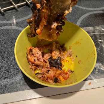 Smoke Daddy - Pulled Pork came as a sheet of fat and a little meat. - Barbeque Near Me - Chicago, Illinois Smoke Daddy - Pulled Pork came as a sheet of fat and a little meat. - Barbeque Near Me - Chicago, Illinois