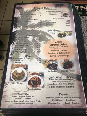 Menu photo 5 Island Delights Caribbean Restaurant Winchester, VA
