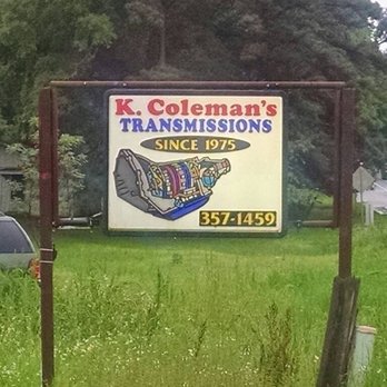 K Coleman Transmissions - untitled - Transmission Repair Near Me - Natchitoches, Louisiana K Coleman Transmissions - untitled - Transmission Repair Near Me - Natchitoches, Louisiana