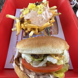 Animal Style Burger