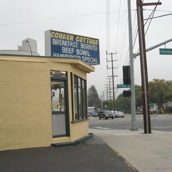 Corner Cottage - exterior - American Near Me - Burbank, California Corner Cottage - exterior - American Near Me - Burbank, California