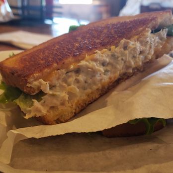 Toni's 24 HR Restaurant - Tuna melt with cheddar cheese on sourdough - American Near Me - Arcata, California