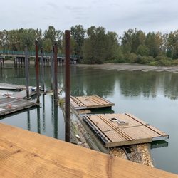 Marina Park - View from the viewing dock.