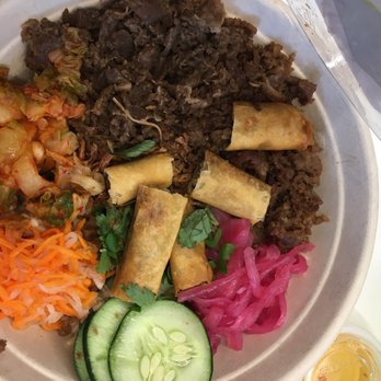 JoJu - Bulgogi bowl with spring roll bites - Sandwiches Near Me - New York, New York