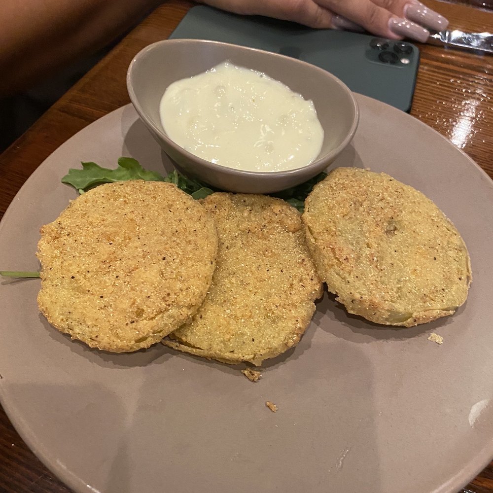 Briquette - Fried green tomatoes (off menu) - Seafood Near Me - New Orleans, Louisiana