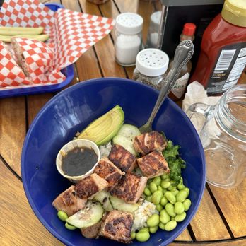 Princess Seafood Restaurant - Seared ahi poke bowl - Seafood Near Me - Fort Bragg, California Princess Seafood Restaurant - Seared ahi poke bowl - Seafood Near Me - Fort Bragg, California